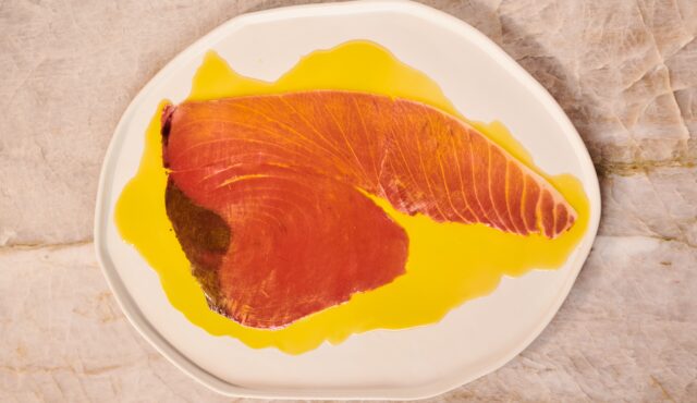 The Tuna Ribeye Carpaccio