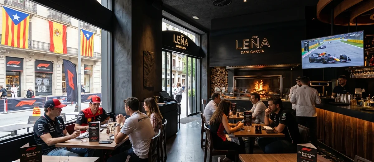 Del asfalto a las brasas: Dónde comer cerca de Fórmula 1 en Barcelona